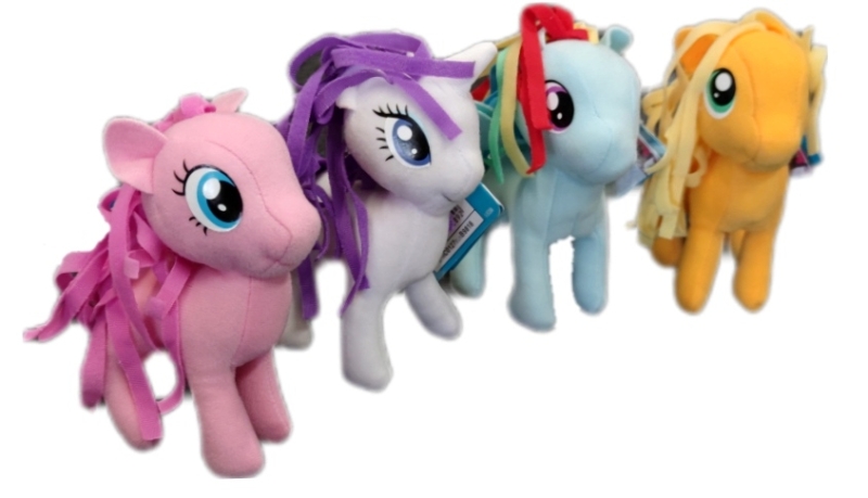 Plüschtiere My Littel Pony in 4 verschiedenen Farben